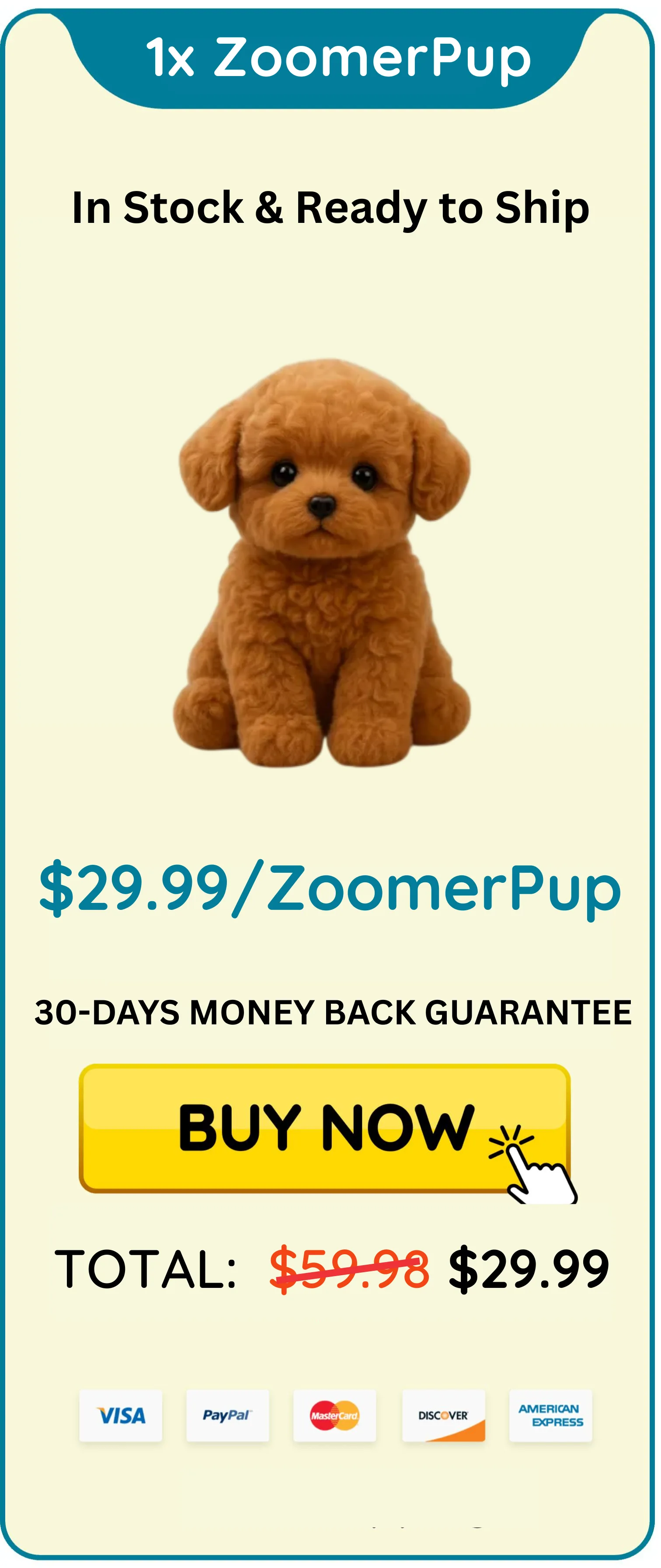 Froplay ZoomerPup package 1