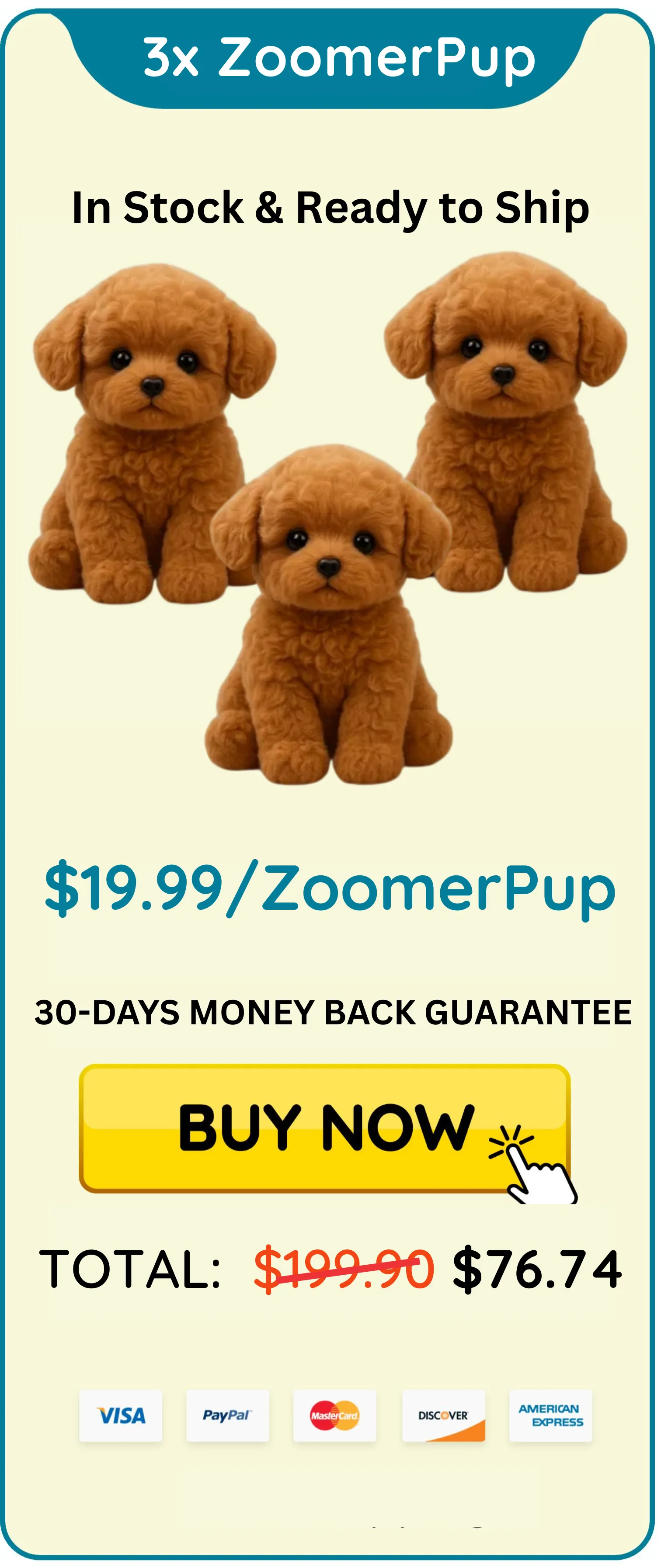 Froplay ZoomerPup package 3